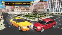 Taxi Bestuurder Simulator Spel 2017 Screen Shot 1