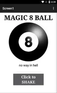 Magic 8 Ball Screen Shot 3