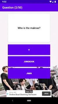 Ultimate BTS QUIZ 2020 - Are you are true ARMY? Screen Shot 1