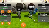Stickman Cross Golf Battle Screen Shot 4