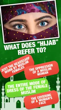 Islamski Wiedza Ogólna Quiz Islamski Gry Quiz Screen Shot 2