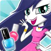 Cute pony nail salon