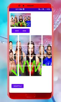 WWE Game - WWE Puzzle Game Screen Shot 4