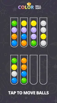 Color Ball Sort - Sorting Puzzle Game Screen Shot 1