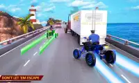 Light ATV Quad Bike Police Chase Traffic Race Game Screen Shot 0