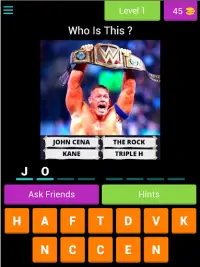 WWE QUIZ Game - Wrestler Quiz Game - 2021 Screen Shot 20