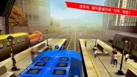 기차 레이싱 게임 3D 2인 플레이어 Screen Shot 0