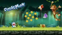 Super Doreamon Man Adventure Jungle Game Screen Shot 1