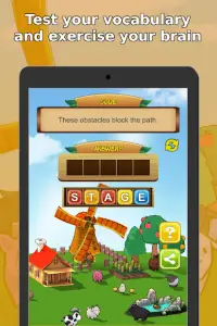Word Jumble Farm: Free Anagram Word Scramble Game Screen Shot 6