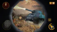 Batalha de tanques do exército Simulador de guerra Screen Shot 3