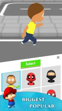Crowd Run 3D : Multiplayer Screen Shot 2