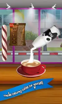 Coffee Maker Cafe Shop & Dessert Game Screen Shot 1