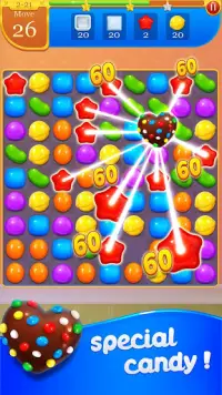 Candy Bomb 2 - New Match 3 Puzzle Legend Game Screen Shot 1