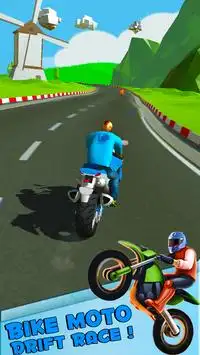 Thumb Moto Racing Drift Screen Shot 7