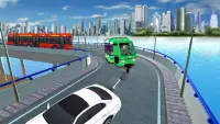 City Rickshaw Cargo Transport: Driver Simulator 3D Screen Shot 4
