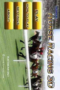 Virtual Horse Racing 3D Screen Shot 0