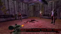 궁극의 좀비 3D FPS - 마지막 생존 미션 Screen Shot 4