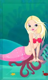 Dress Up Games - Mermaid Screen Shot 0