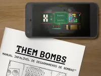 Them Bombs! Jogo cooperarivo Screen Shot 2