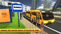 City High School Bus 2018: Driving Simulator PRO Screen Shot 2