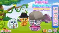 Pets Vet Doctor Baby sitter Nursery Care Games Screen Shot 9