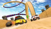 Muscle Car Stunts Simulator - Mega Ramp Car Game Screen Shot 1
