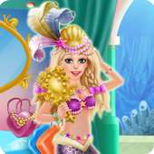 Mermaid Princess Hidden Makeup