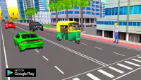 Offroad Tuk Tuk Rickshaw Taxi Sim 2019 Screen Shot 0