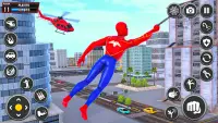 Rope Hero : Spider Hero Game Screen Shot 1