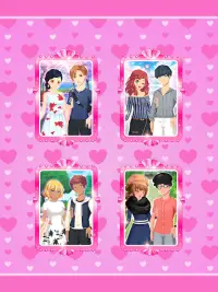 Anime Couples Dress Up Game Screen Shot 17