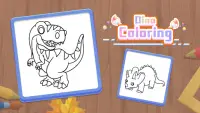 Jogos de pintar dinossauros Screen Shot 5