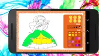Painting Game For Girls: Coloring Princess Screen Shot 0
