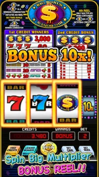 Big Bonus Slots - the 4th Reel Screen Shot 1