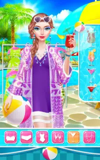 Fashion Doll - Pool Party Girl Screen Shot 7