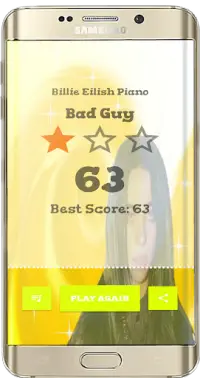 Billie Eilish - Magic Piano Game Screen Shot 4