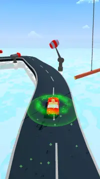 Blocky Car Rush 3D - Pixel Car Smash Race Screen Shot 0