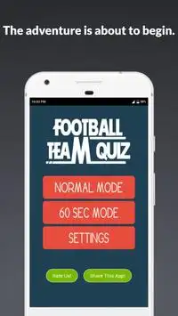 Football Line-up Quiz - Guess The Football Club Screen Shot 0