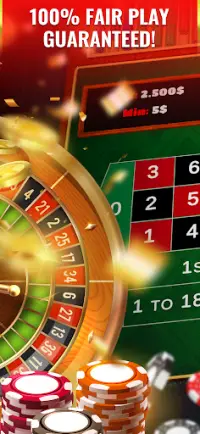Mega Roulette - Casino Wheel Screen Shot 1