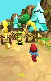 Subway Smurf Dash - Jungle Run Adventure Screen Shot 4