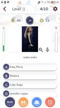 ✔Guess the Stars Quiz - New Celebrity Trivia Game Screen Shot 5