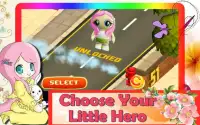 Equestrian Dolls Road Rush Screen Shot 1