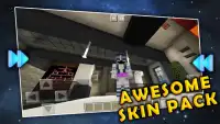 5 Đêm Tại New Skin của Freddy. Gói da cho MCPE Screen Shot 4