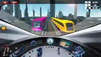 Racing In Train 2017: Fast Train Driving Simulator Screen Shot 6