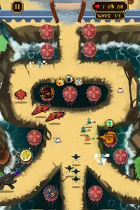 Tower defense : Fish attack Screen Shot 0