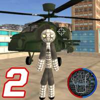 Spider Stickman Rope Hero Gangstar Crime 2