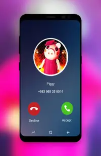 call prank for scary Piggy 2021 Screen Shot 2
