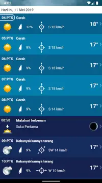 Cuaca Malaysia XL PRO Screen Shot 3