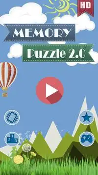 Memory Puzzle Game 2.0 Screen Shot 0