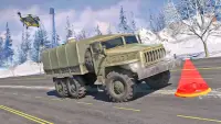 Jeu de camion militaire Screen Shot 0