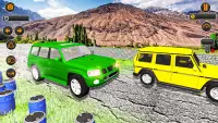 Prado car driving 3D car games Screen Shot 1